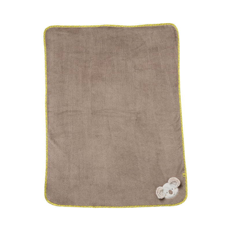 Fehn Kuscheldecke Koala Australia Fleece Grau B: 100 cm, H: 75 cm - Bild 2