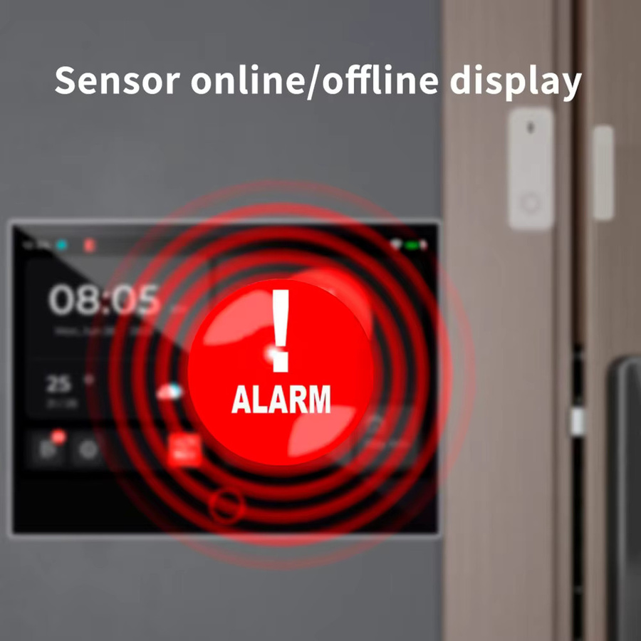 KERUI 7-Zoll IPS Touchscreen Hausalarmpanel mit 4G LTE GSM WiFi Drahtloses Sicherheitssystem für Tuya Smart und Alexa - Bild 4