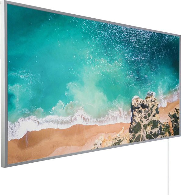 Könighaus Infrarotheizung Panorama-Serie Traumstrand 2, B: 120 cm, H: 60 cm, 1200 W, Multicolor - Bild 1