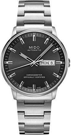 Mido Armbanduhr Automatik, Edelstahl, 40 mm, Schwarz, Herren - Bild 1