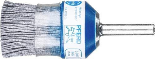 PFERD TOOLS Composite Pinselbürste PBUPR mit SiC-Filament, Durchmesser: 28 mm, Schaft-Durchmesser: 6 mm, Filament-Durchmesser: 0,55 mm, Korn 120 - Bild 1