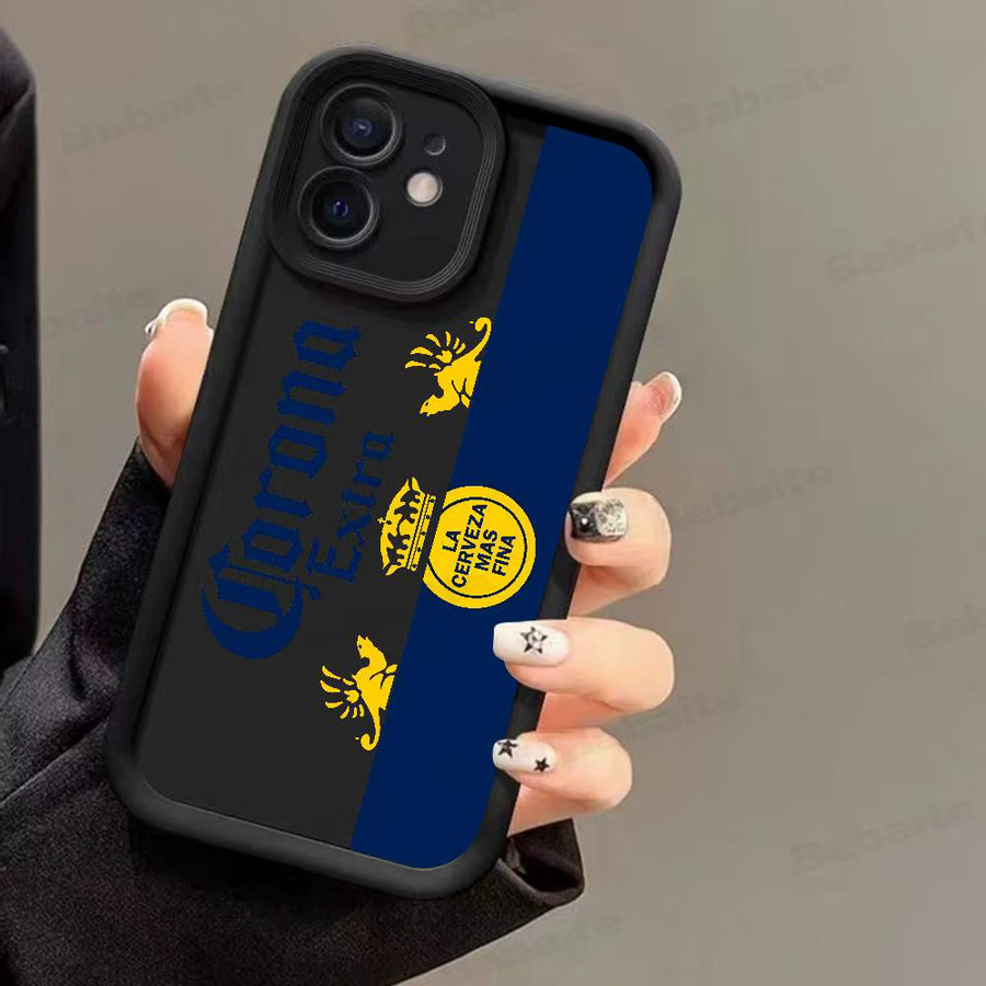 Potdemiel Handyhülle im Corona Extra Bier Design für iPhone 11 bis iPhone 17 Pro Max, weiche TPU Rückseite, Mehrfarbig - Bild 4