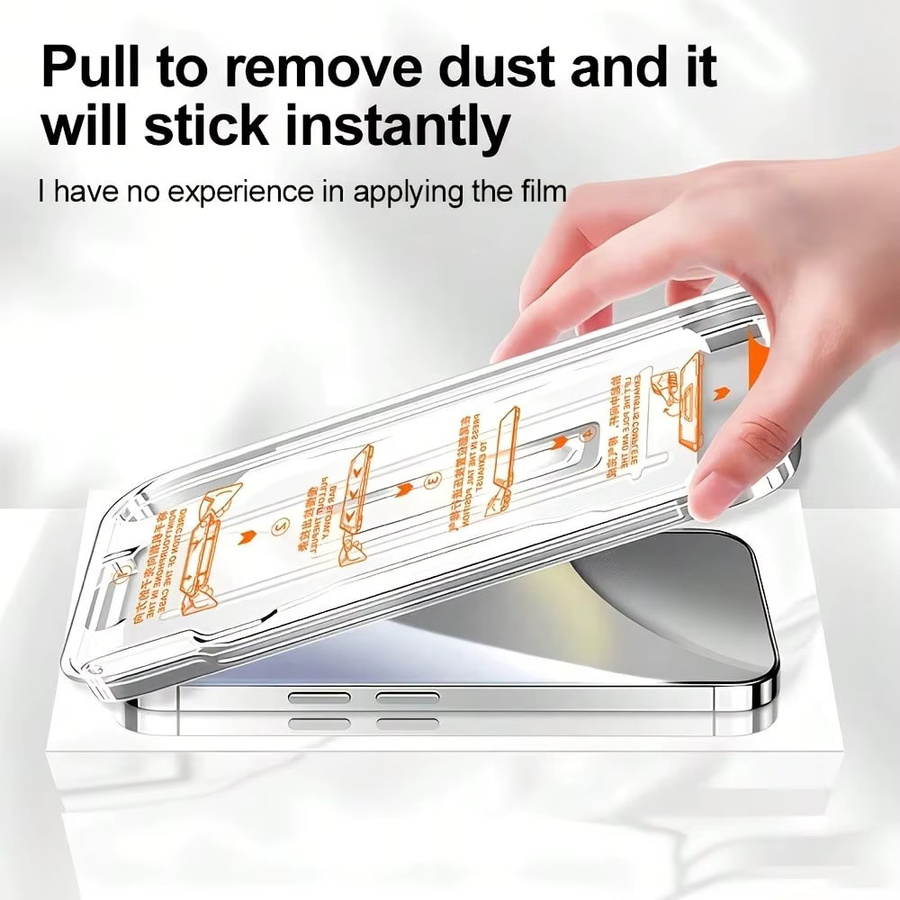 NNBILI 5er Pack Hochauflösender Displayschutz für Samsung Galaxy S26 S25 S24 Ultra S23 S22 S21 Plus, Transparent, Staubfreie Installation - Bild 2