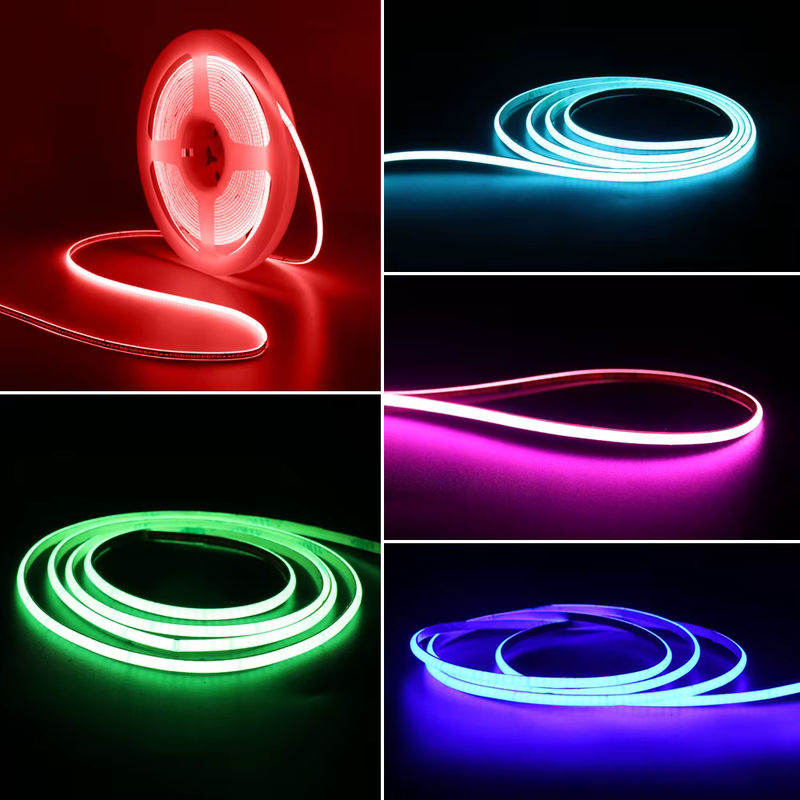 Flexibler RGB COB LED-Streifen mit USB 5V für TV-Backlight, mehrfarbig, 480 LEDs - Bild 3