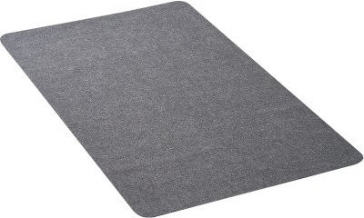 VEVOR Stuhlmatte für Hartböden aus Polyester in Dunkelgrau, rutschfeste Bodenschutzmatte für das Heimbüro, B/T: 139,6 x 89,7 cm - Bild 1