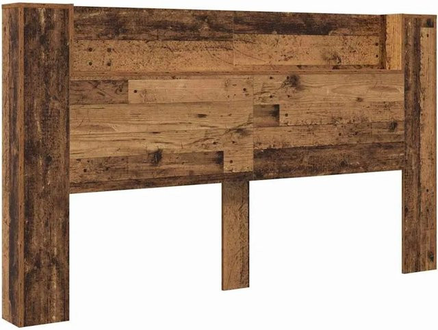 vidaXL Kopfteil aus Altholz in Braun, B/H/T: 180 x 103,5 x 16,5 cm - Bild 1