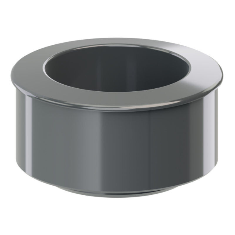 PVC Dachrinnen Reduktion von Blachotrapez GmbH Ø 90/63 mm in Anthrazit, Braun oder Grau - Bild 1