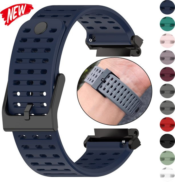 FancyWrist Uhrenarmband Silikon, Schwarz, Unisex - Bild 1