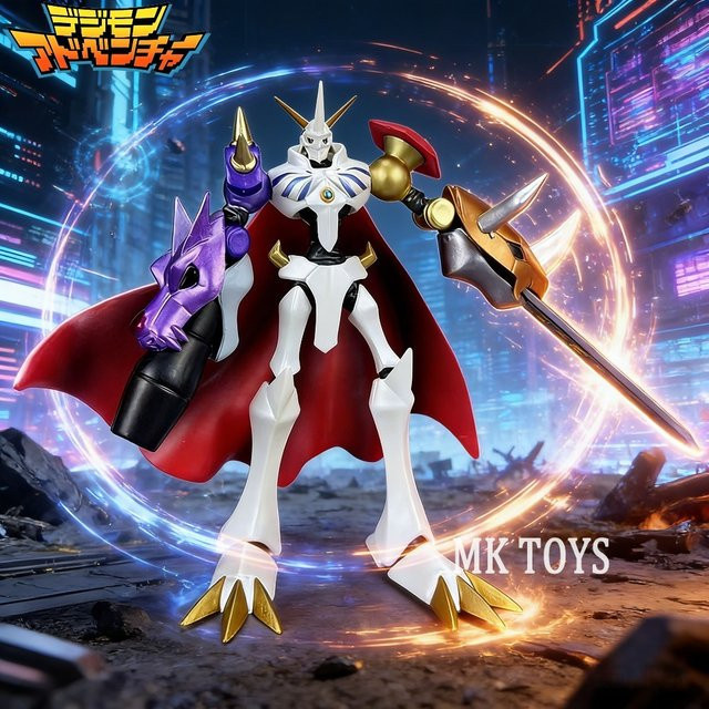 Bandai Digimon Adventure Gallantmon Omegamon Actionfiguren, Einzelfigur - Bild 1