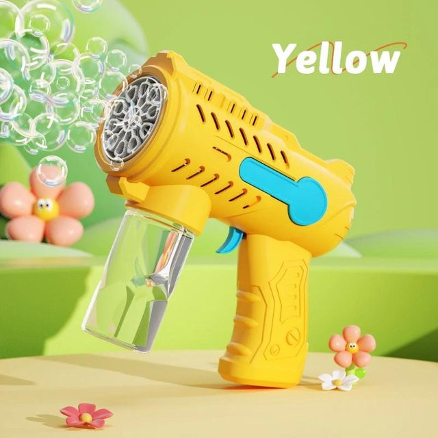 Fashnics Seifenblasenpistole gelb, 3-6 Jahre - Bild 1