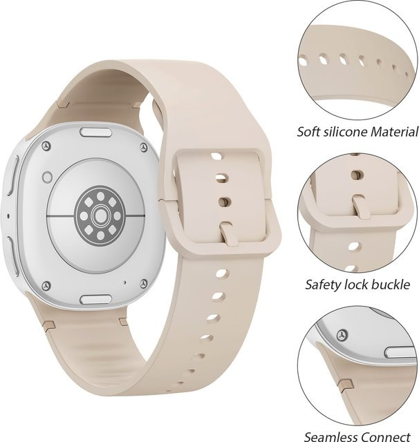 I LOVE LUO Silikon Armband für Samsung Galaxy Watch 8 Sport Correa Pulseira - Bild 1