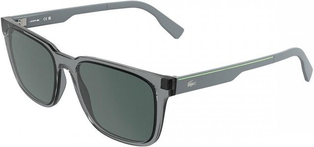 Lacoste L6077s Sonnenbrille, Herren, Vollrand, Square, Transparent Grey, Kunststoff - Bild 1