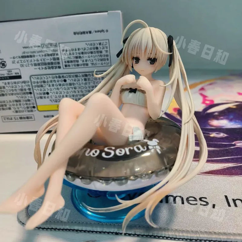 Bandai Kasugano Sora Anime-Figur Yosuga No Sora Aqua Bikini-Mädchen aus Kunststoff, Farbe: weiß, Höhe: 10 cm - Bild 6