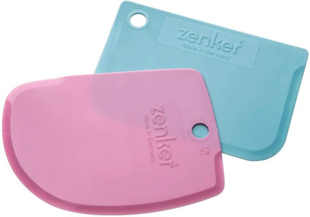 Zenker Teigkarten Dough Scraper, Mehrfarbig, B: 12 cm, H: 8 cm, 2 Stück - Bild 1