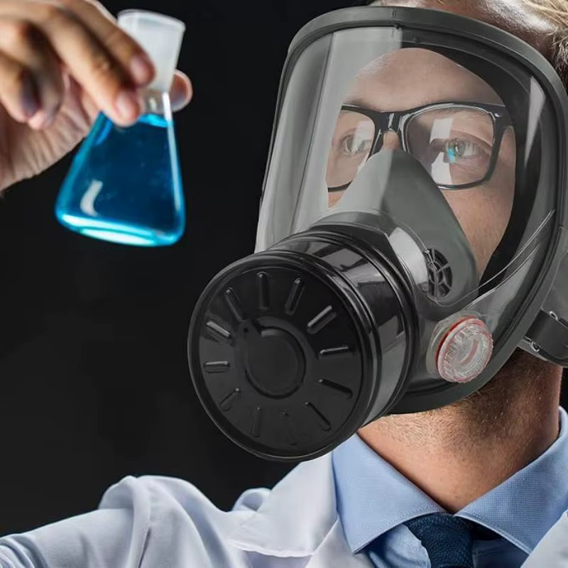 HFYSF R40 Atemschutzfilter für Gasmasken mit 40mm Schnittstelle in Schwarz und Multicolor - Bild 6