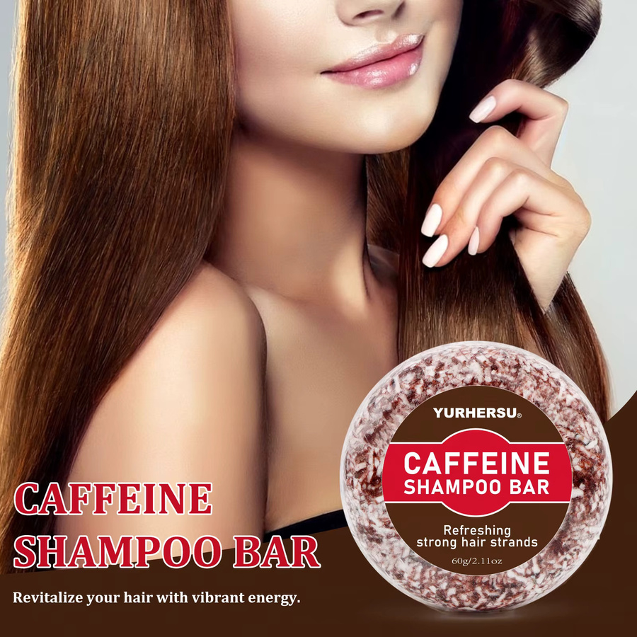 YURHERSU Koffein-Shampoo-Riegel, Unisex - Bild 5