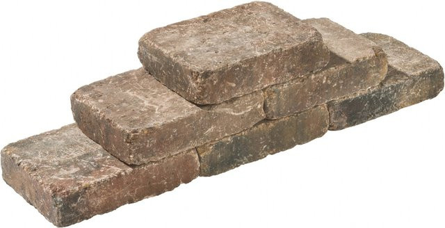 Mr. GARDENER Pflasterstein Antik aus Beton in Braun und Multicolour, B/H/T: 21 x 7 x 14 cm - Bild 1