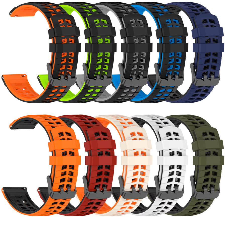 Zeblaze Uhrenarmband Silikon, 22 mm, Unisex, Bunt - Bild 5