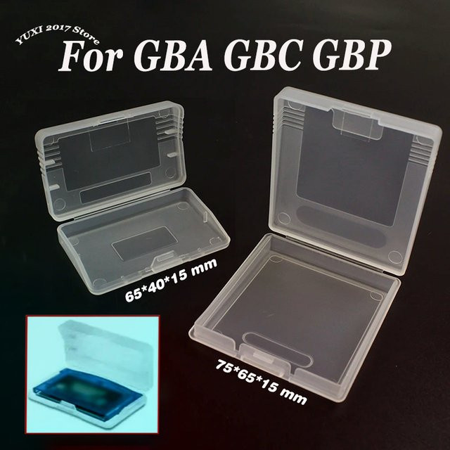Yu Xi Staubschutz-Abdeckung aus Kunststoff für Game Boy, GBC, GBP und GBA in Transparent - Bild 1