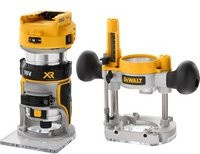 DeWalt Akku-Kombifräse DCW604NT Oberfräse 18V in Gelb-Schwarz - Bild 1