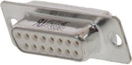Molex D-SUB Steckverbinder 1731090084 mit 50 Polen in Silber und Weiß - Bild 1