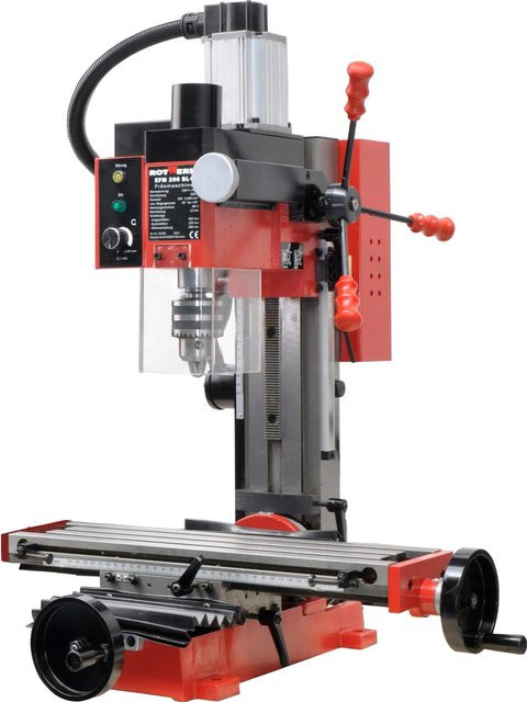 Rotwerk Bohr- und Fräsmaschine EFM 200 BL+ in Rot - Bild 1