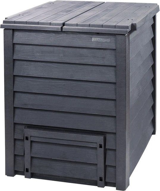 Garantia Komposter Thermo-Wood 600 aus Thermolen in Anthrazit-Braun - Bild 1