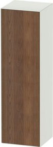 Duravit Halbhochschrank White Tulip in Weiß Matt mit Glastür, B: 40 cm, T: 36 cm, H: 132 cm - Bild 1