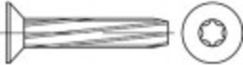 TOOLCRAFT Schneidschrauben M4, Länge: 10 mm, T-Profil DIN 7516, Stahl galvanisch verzinkt, Farbe: Silber, 2000 Stück - Bild 1