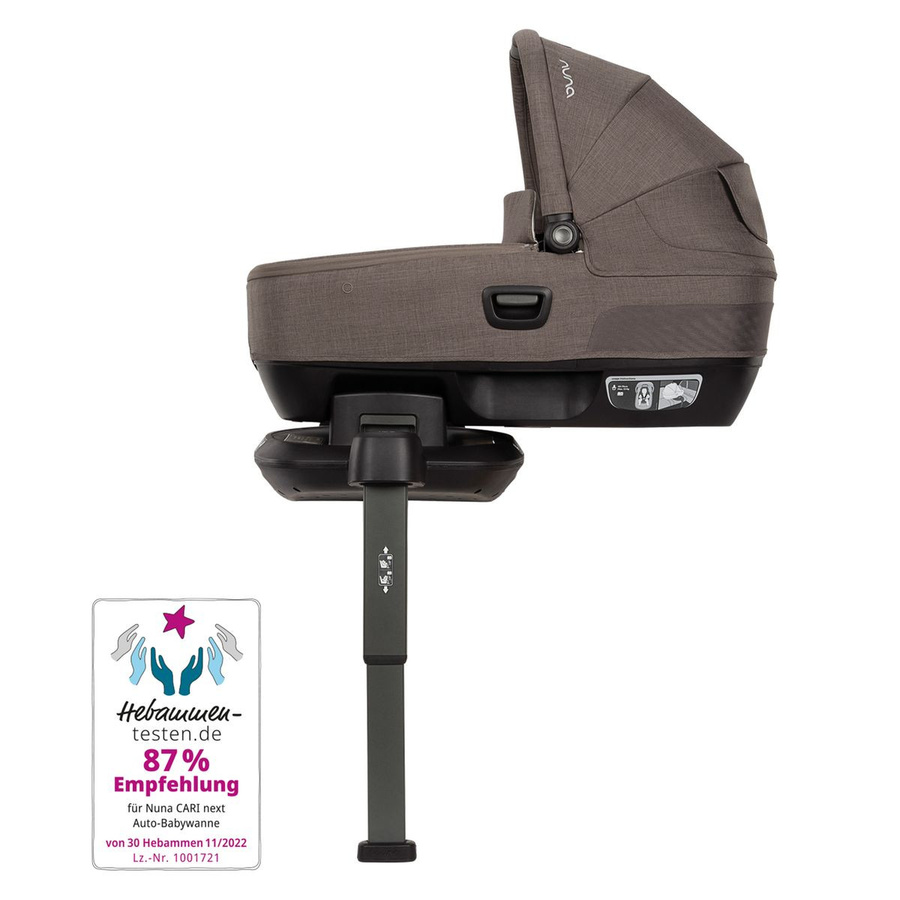 Nuna Babywanne CARI next für Auto und Kinderwagen in Chestnut Brown - Bild 5