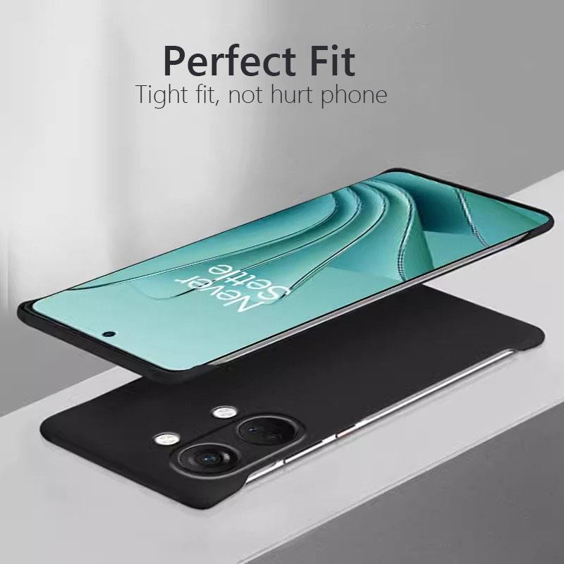 Rahmenlose matte Schutzhülle aus hartem PC für dein OnePlus Nord 3 in verschiedenen Farben - Bild 2
