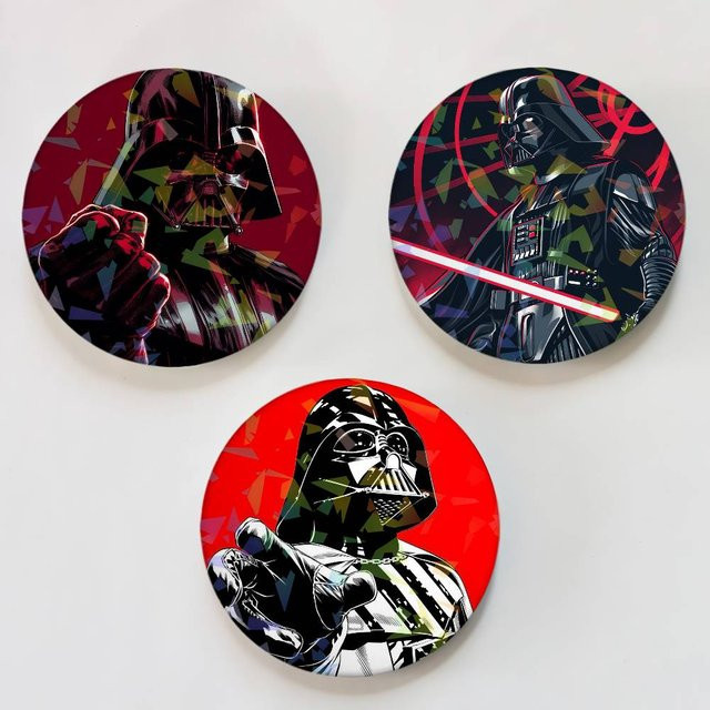 Star Wars Darth Vader Brosche, Anstecknadel, Unisex - Bild 1