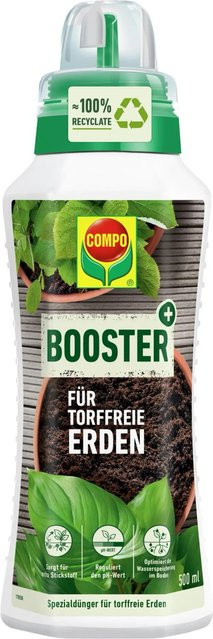 Compo Booster Flüssigdünger für torffreie Erden, ideal für Pflanzen, Gemüse, Obst und Kräuter, 500 ml - Bild 1