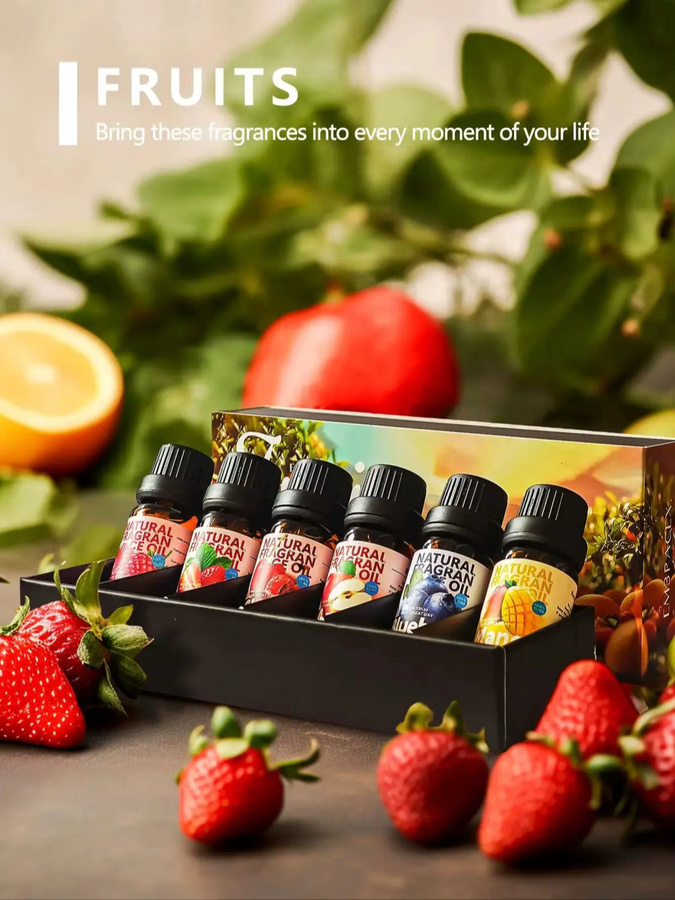 EMBRACEX Geschenkbox mit ätherischen Fruchtölen, Unisex, multicolour - Bild 7
