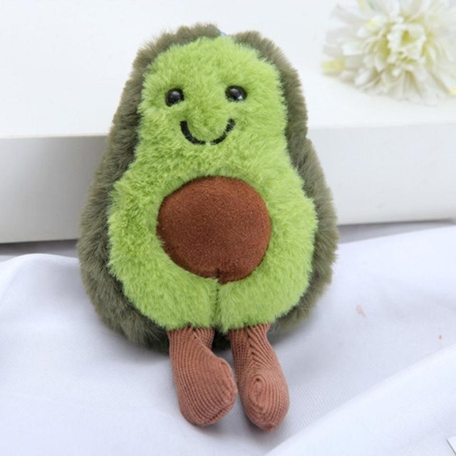 Yiran toy Avocado-Haustier-Stofftier, kleines pelziges Haustierspielzeug - Bild 1