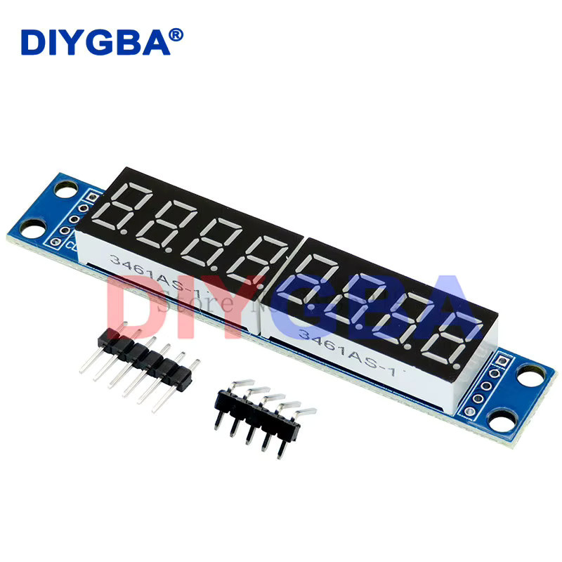 DNIGEF 10er Set MAX7219 LED Dot Matrix und 8-Digit 7-Segment Digital Tube Display Control Module für Arduino - Bild 2