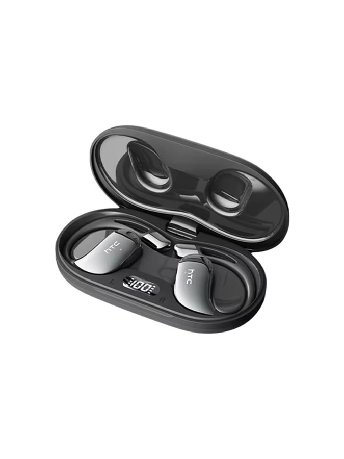 HTC NE57 Open-Ear Bluetooth-Kopfhörer mit AI Simultanübersetzung in Schwarz - Bild 6