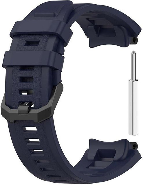 Uhrenarmband Amazfit T-Rex 2, Silikon, Schwarz, Herren - Bild 1