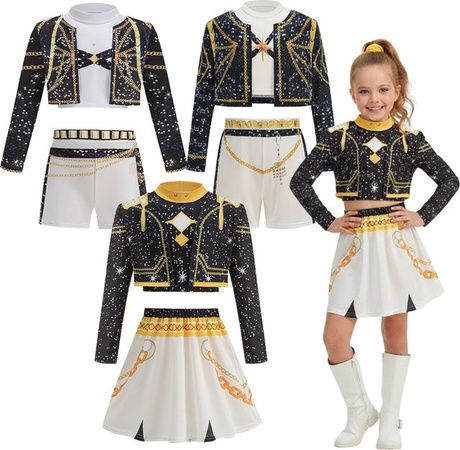 Disney Mädchen Pop-Sängerin Kostüm, Rollenspiel, Plüsch / Textil, Bunt / Mehrfarbig