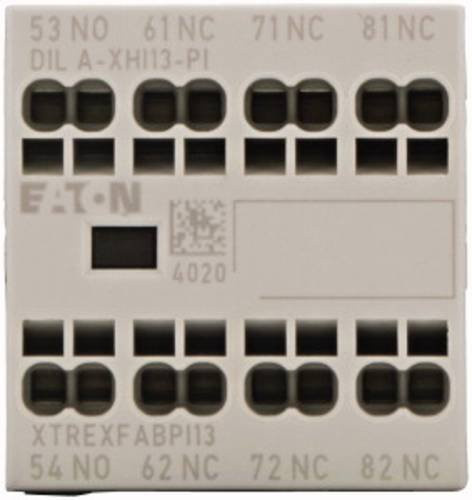 Eaton Hilfsschalterblock DILA-XHI13-PI in Grau mit 1 Schließer und 3 Öffnern - Bild 1