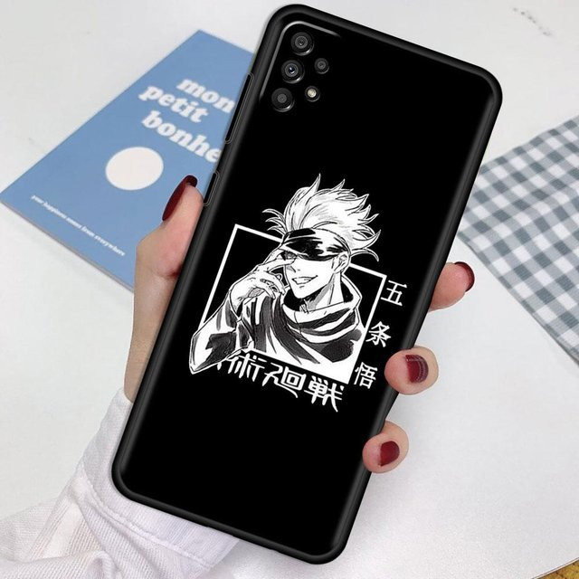 Handyhülle im Jujutsu Kaisen Design für Samsung Galaxy Modelle in Schwarz - Bild 1