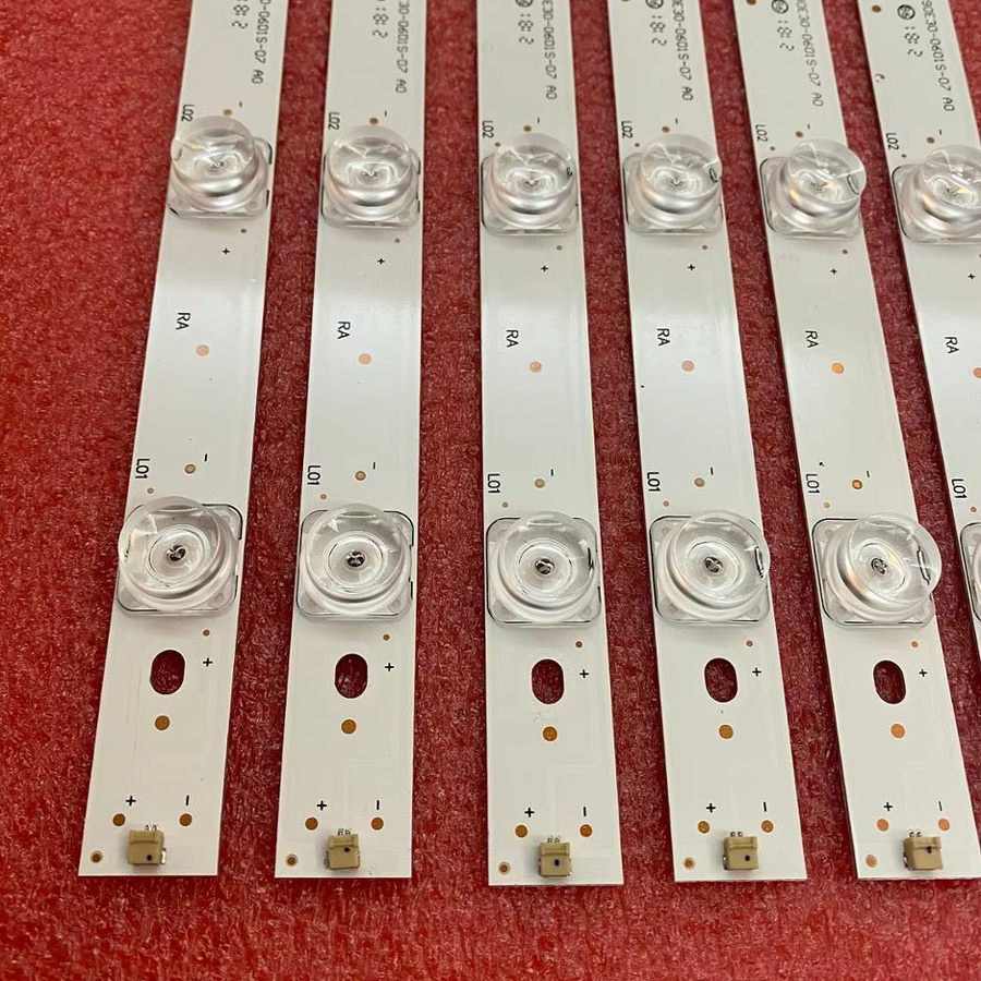 LED-Streifen in Weiß für Sharp LC49SFE7451K LC49SFE7452K LC49CUF8472ES LC-49UI77552K 49UI77552E LC-49CFG6452E LC-49CFG6352E LC-49CFG6241K - Bild 2