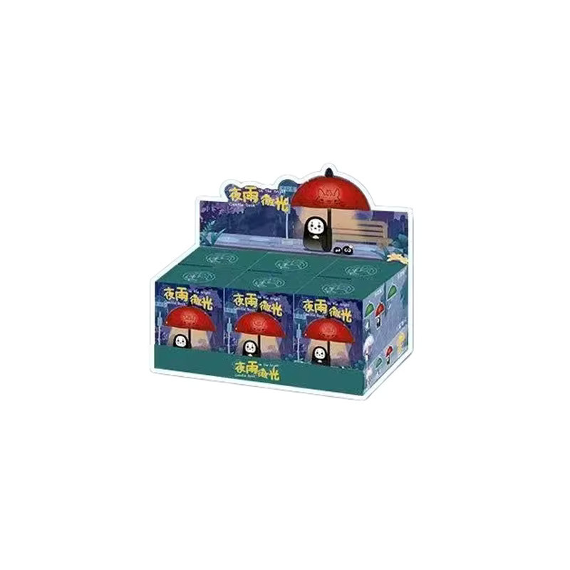 Bandai Hayao Miyazaki Gentle Rain Glow Magnetisches Nachtlicht Blind Box Anime Klassische Figur Puppe - Bild 3