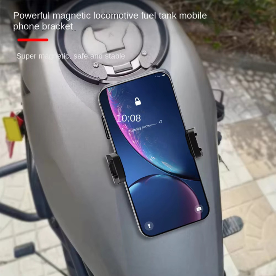 Magnetischer Handyhalter für das Fitnessstudio, 360-Grad-verstellbar und abnehmbar, Schwarz - Bild 6