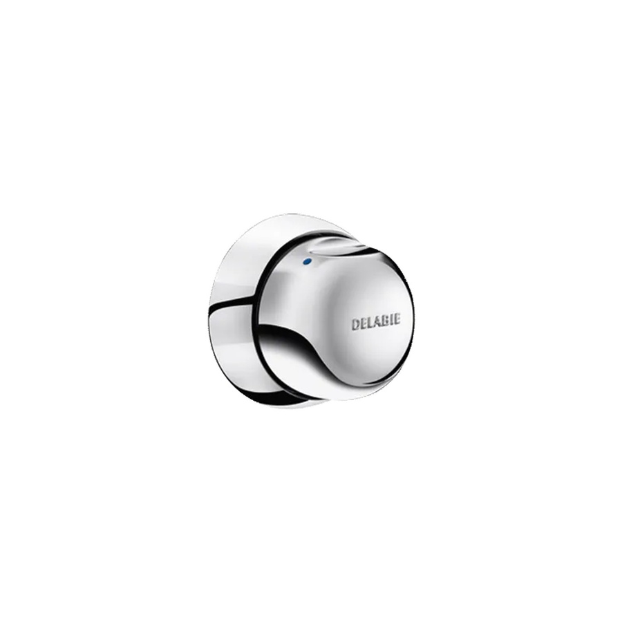 Delabie TEMPOMIX Selbstschluss-Duscharmatur in Chrom, G3/4 Zoll, Paneel für 1–10 mm Dicke mit Safety-Stop - Bild 2