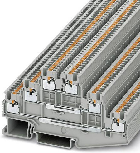 Phoenix Contact Mehrstockklemme PT 1,5/S-3L Grau 50 Stück - Bild 1