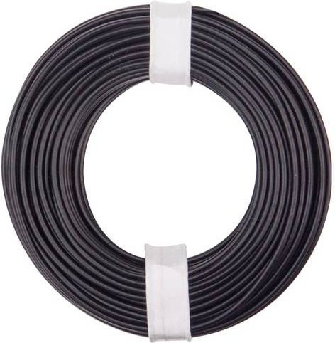 Donau Elektronik LiY Litze 1 x 0,75mm² Schwarz - Bild 1