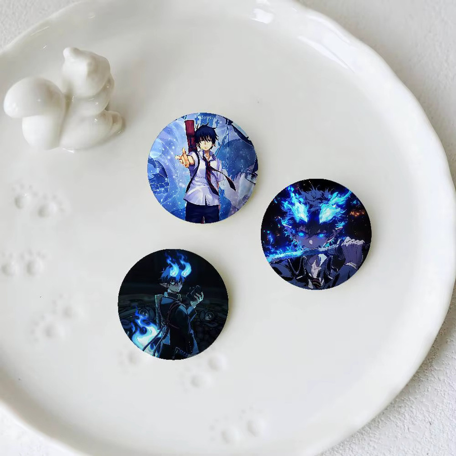 Bilibili Brosche, Blauer Exorzist Anime, Unisex - Bild 4
