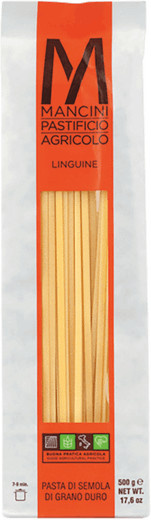 Mancini Linguine Hartweizen 500 g - Bild 1