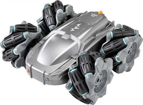 No Name Stunt-Drift-Car RC Einsteiger Modellauto mit Allradantrieb (4WD) in Silber inkl. Akku und Ladekabel - Bild 1
